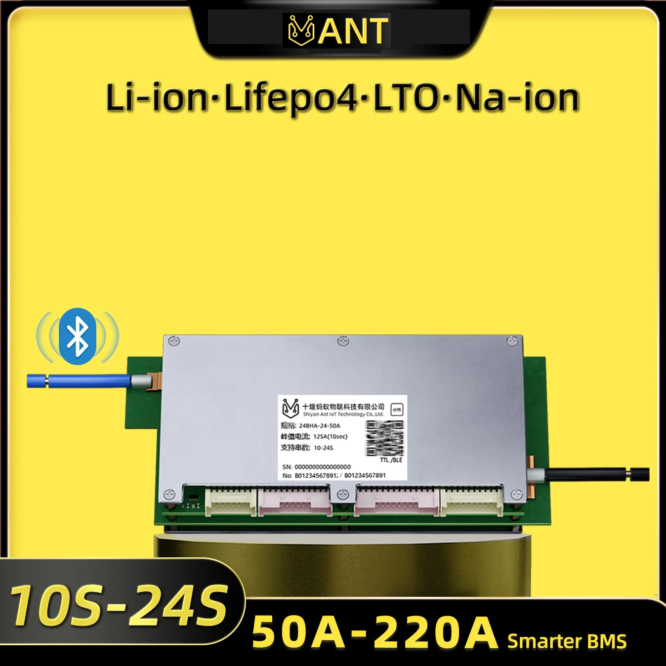 Ant BMS Smart 10S To 24S 550A  - Smart Bms 24S 200A Bluetooth Lifepo4 review and price