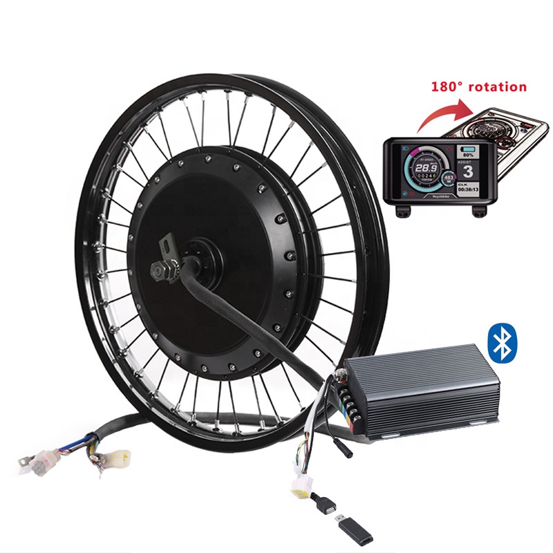Big Torque Electric Bicycle Bi - Qs Motor 273 8000W Hub Motor review and price