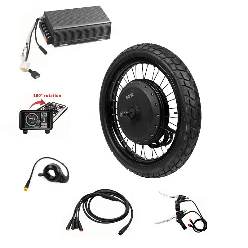 Big Torque Electric Bicycle Bi - Qs Motor 273 8000W Hub Motor review and price