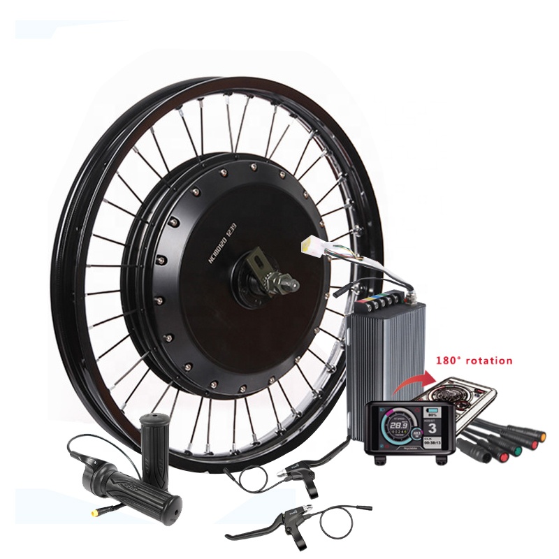 Big Torque Electric Bicycle Bi - Qs Motor 273 8000W Hub Motor review and price