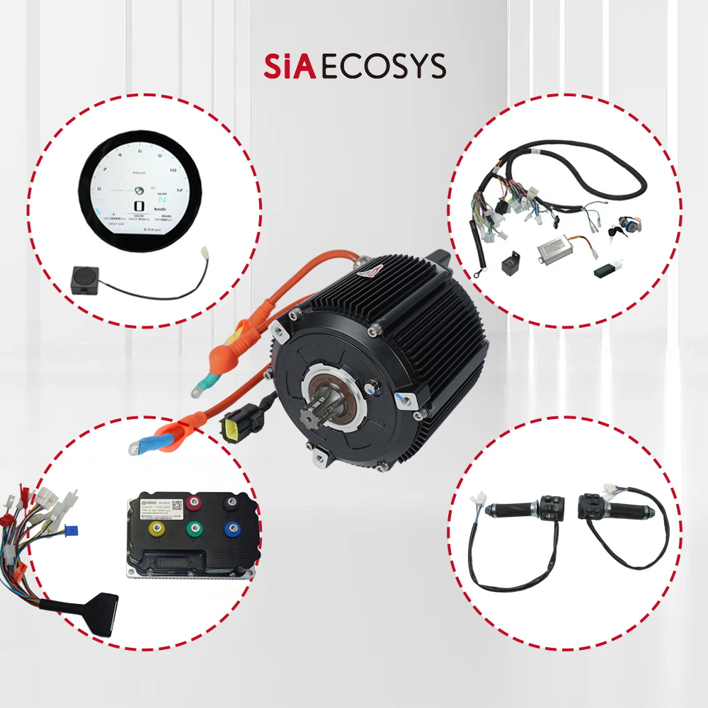 SiAECOSYS D133A-65 5000W 72V M - Mid Drive Motor Kit 72V 5000W review and price