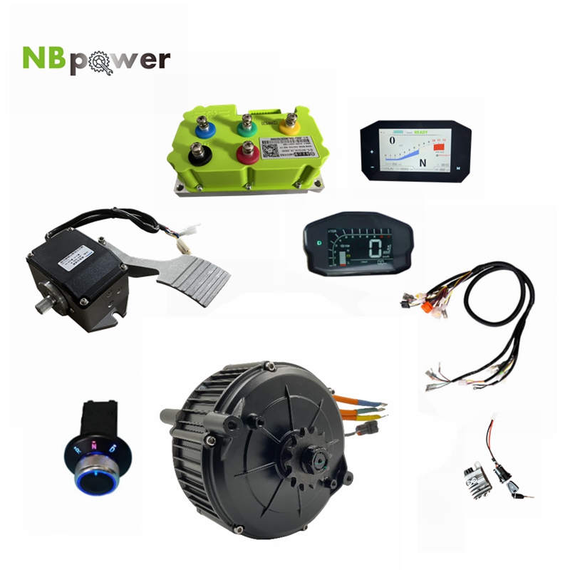 QSMOTOR 165 35H 5000W Mid-driv - Mid Drive Motor Kit 72V 5000W review and price