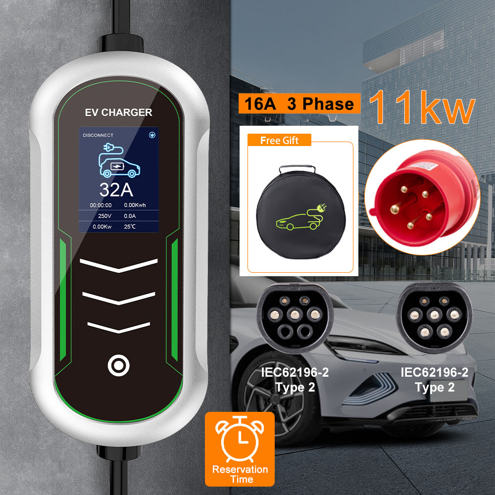 IPENGEN 11KW EV Portable Charg - Type 2 Portable Ev Charger 11Kw Cee review and price