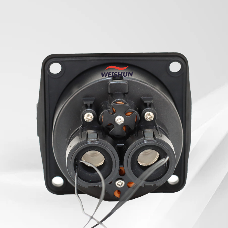 CHAdeMO EV Socket 80A 125A 150 - Chademo Inlet Socket 125A Ev review and price