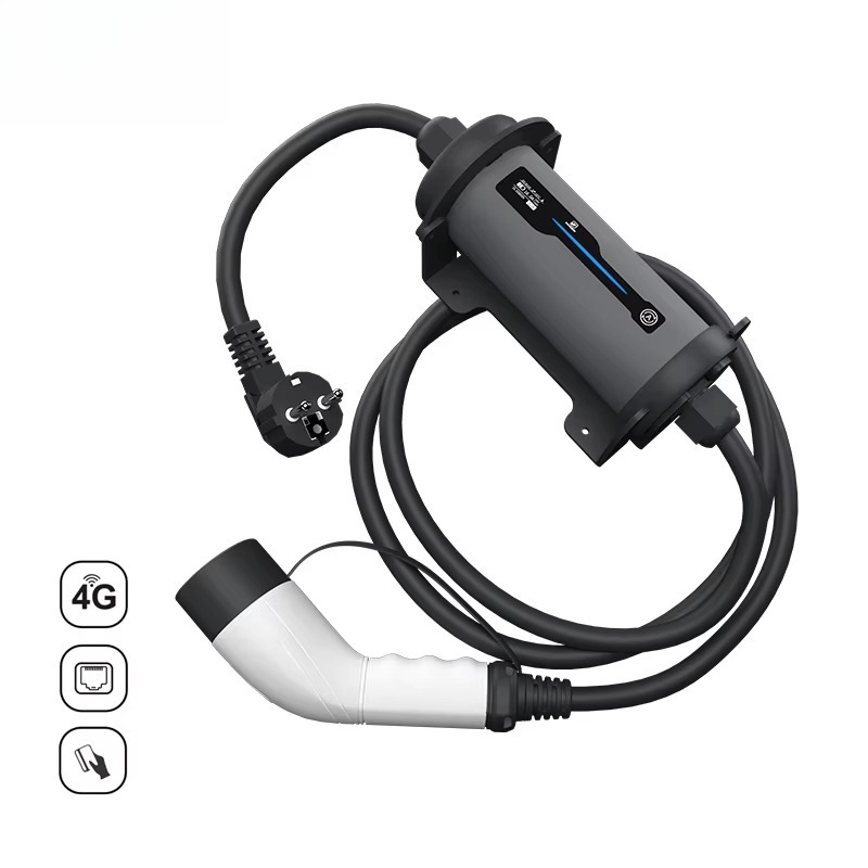 Type 2 to Red CEE Plug Electri - Type 2 Portable Ev Charger 11Kw Cee review and price