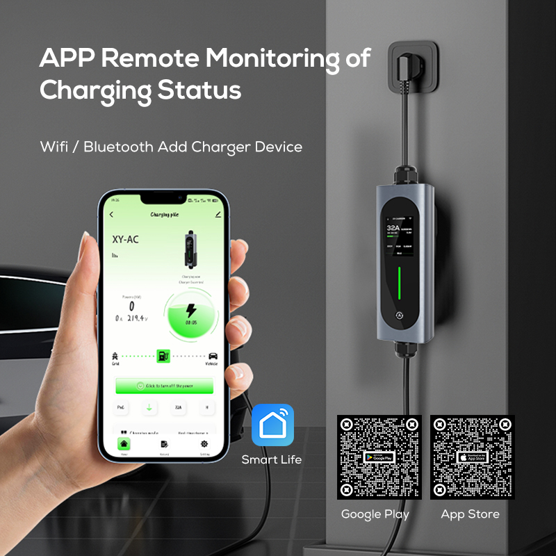 Ovrod Ev Car Charger 16a 11kw  - Type 2 Portable Ev Charger 11Kw Cee review and price