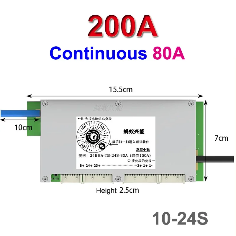 Ant Smart BMS Bluetooth Balanc - Smart Bms 24S 200A Bluetooth Lifepo4 review and price