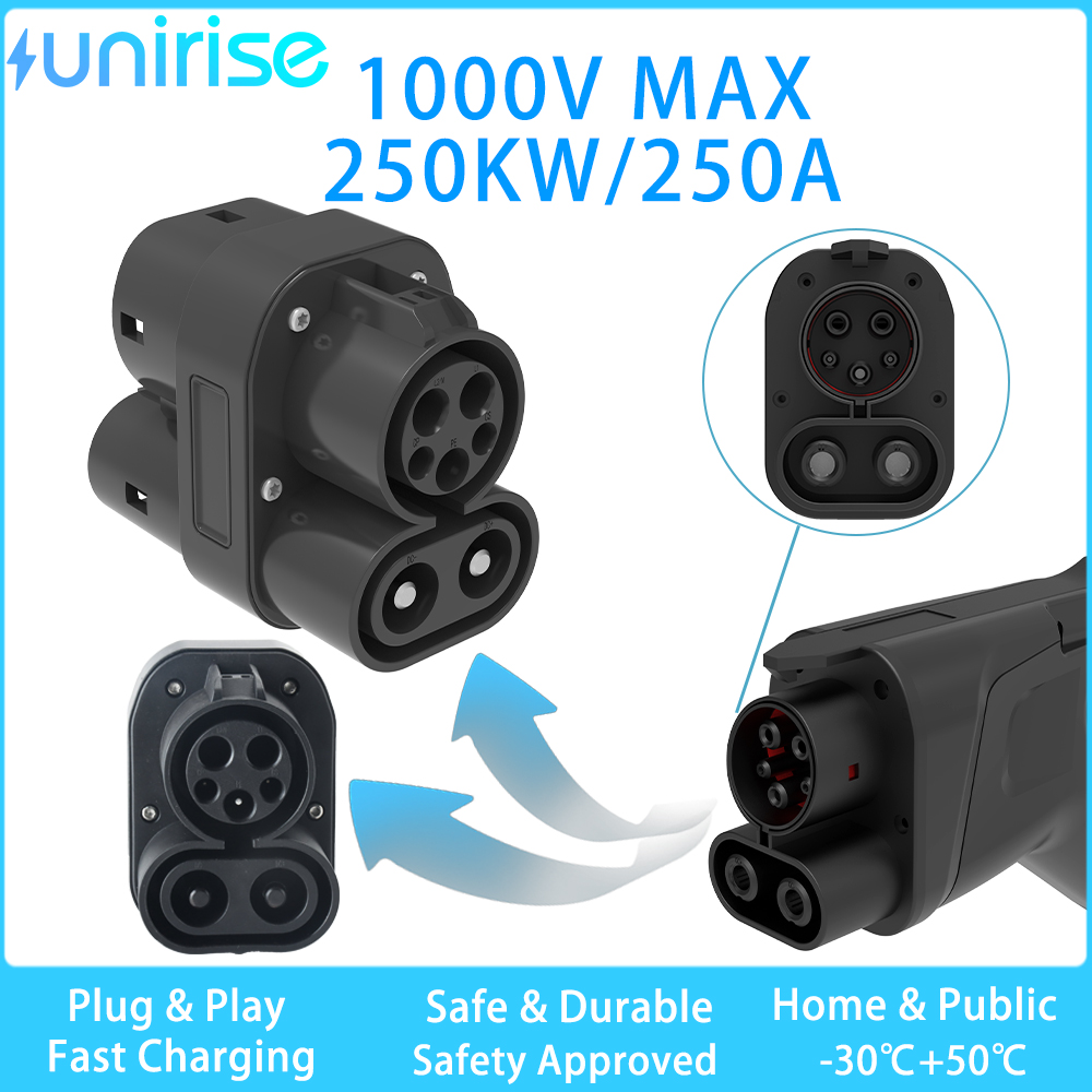 EV Charger Adapter CCS1 to CCS - Ccs2 Fast Charging Socket 250A review and price
