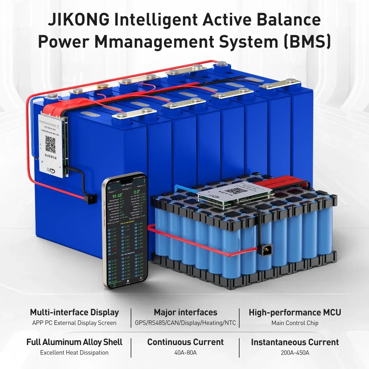 JK Smart BMS 4S-24S LiFePo4 Li - Smart Bms 24S 200A Bluetooth Lifepo4 review and price