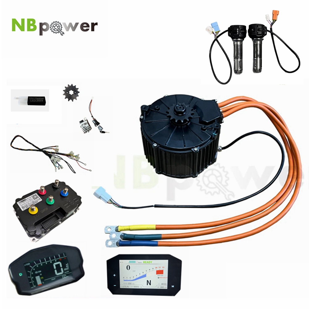 QSMotor 50H 10000W QS165 Mid d - Fardriver Nd72850 Controller review and price