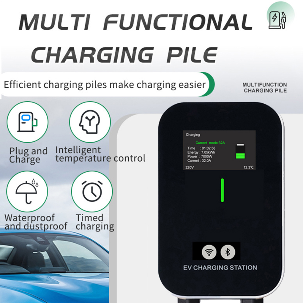 TYPE-2 Wallbox EV Charger 7KW  - Ev Charger Type 2 22Kw 32A 3 Phase review and price