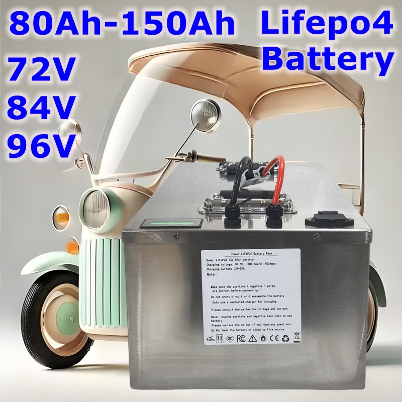 LIFEPO4 battery 72V 84V 96V 80 - Lifepo4 72V 100Ah Battery Pack Ev review and price
